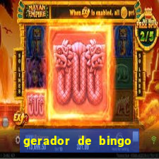 gerador de bingo de palavras